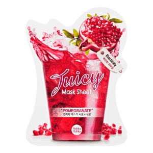 Tekstilna maska za obraz z granatnim jabolkom Holika Holika