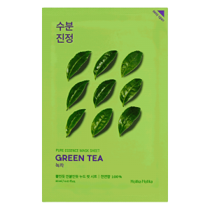 Tekstilna maska za obraz z zelenim čajem Holika Holika