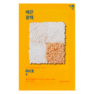 Tekstilna maska za obraz z rižem Holika Holika